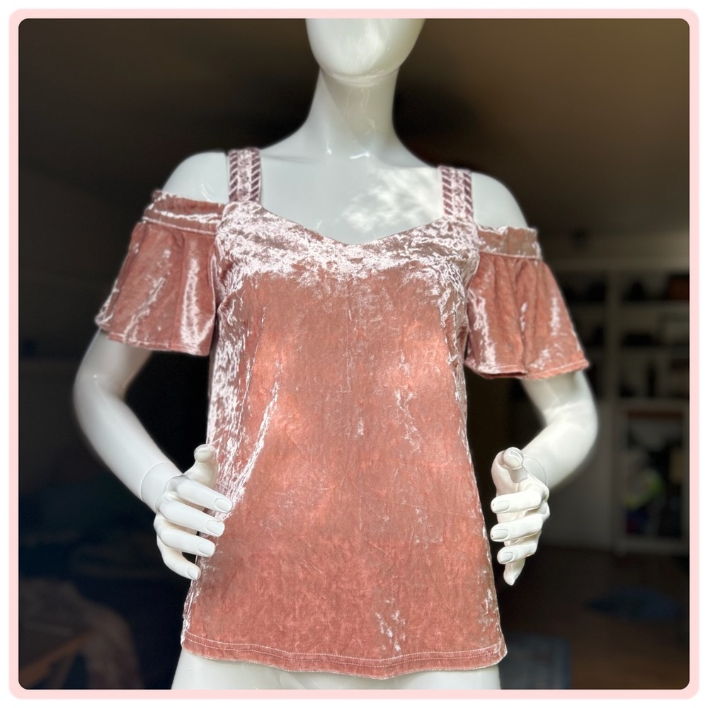 Lucky Brand velvet top